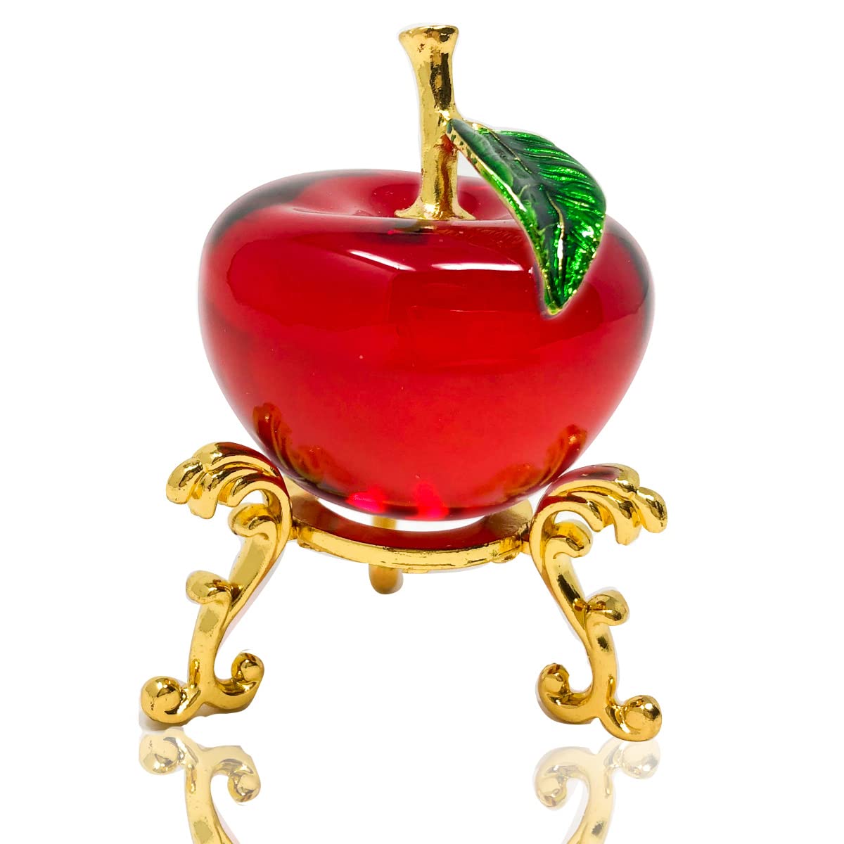 Apple Feng Entrance Feng Shui Apple Crystal Red [Rokushiki-do.jp] Ornament, Shui, Decoration, Interior, Object, Suncatcher,
