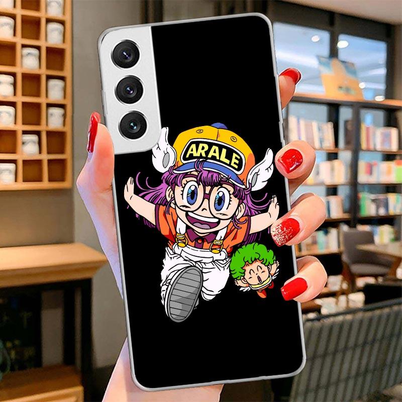 Dr Slump Arale Anime Cover Phone Case For Samsung Galaxy S26 S25 Edge S24 Ultra S23 S22 Plus S21 S20 FE Soft Fundas Shell Galaxy