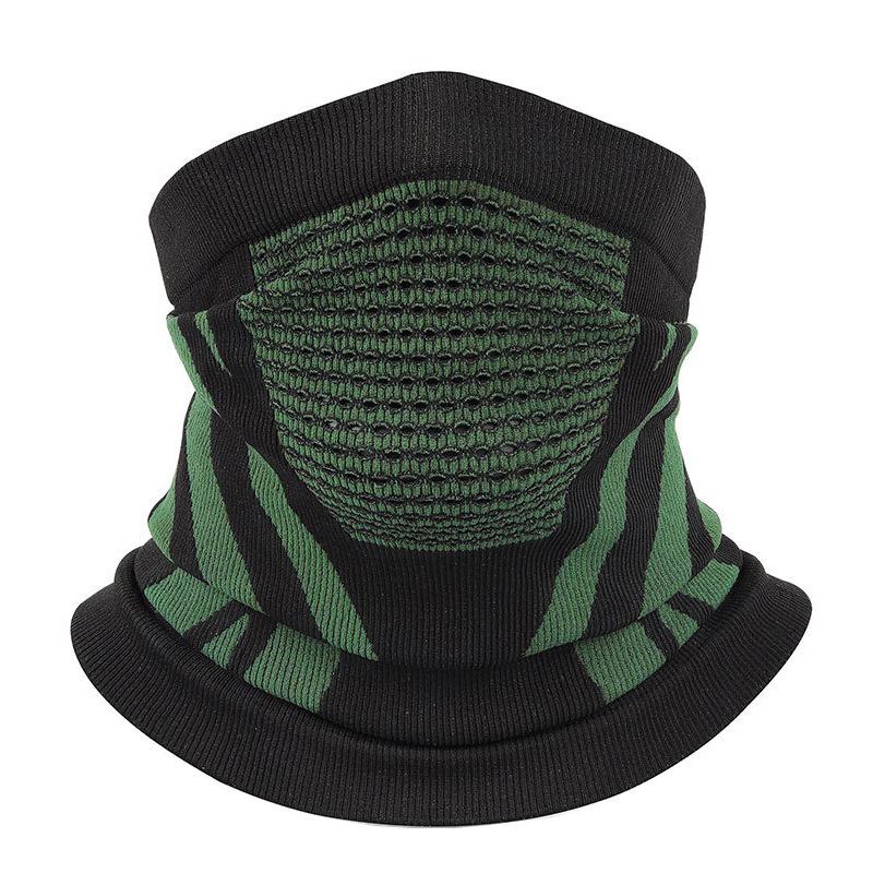 8 Colors Winter Breathable Comfortable Thermal Knitted Scarf Faces Cover Neck Warmer Bicycle Cycling Ski Tube Scarf Hiking Masks