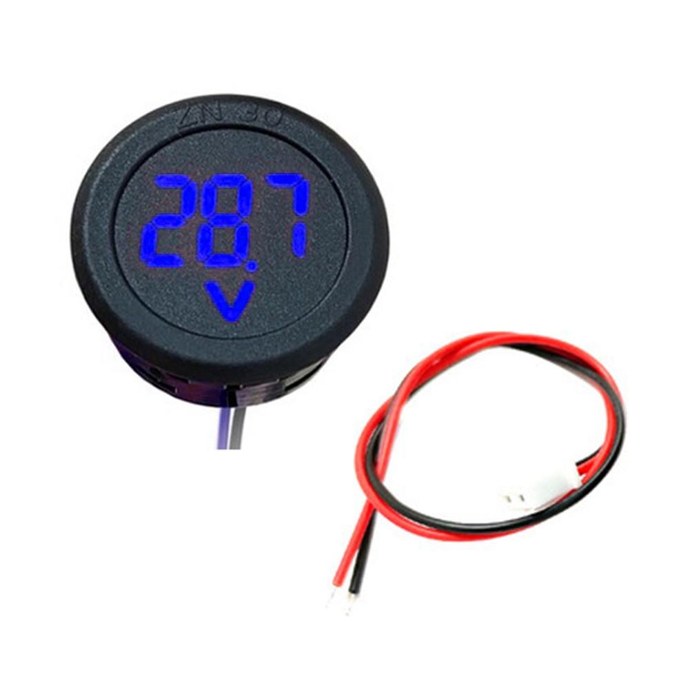 Automotive Voltmeter Accuracy ±1% 3-digit Circular LED