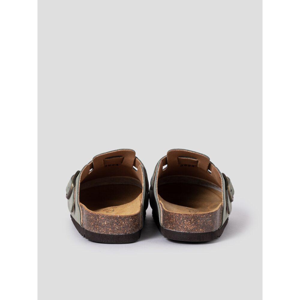 Scholl (Women) Cork Clog Sandals Green (Hh54K2C71M)