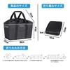 JIKO Eco with Drawstring and Easy To Made with and Large Reusable Bag, Foldable, Belt, Carry, Cool-Insulated Water-Repellent Material, Size, Durable,