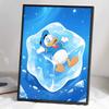 DIY Diamond Painting Donald Duck On Ice Cubes Cross Stitch Kit Mosaic Art Diamond Painting Full Circle Diamond Home Decoration
