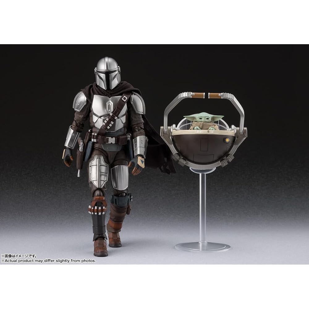 TAMASHII NATIONS S.H. Figuarts Star Wars: The Mandalorian and Grogu (STAR WARS: The Mandalorian A...