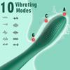 Jucărie sexuală pentru adulți pentru femei Vibrator pentru punctul G cu 10 moduri puternice de vibrație Stimulator clitoridian pentru mamelon Vibrați cu deget Dildo Jucării anale pentru cuplu