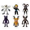 Hot Anime 99 Nights in the Forest 6pcs Christmas reindeer Action Figure PVC Model Desktop Ornaments Toy Holiday Gift