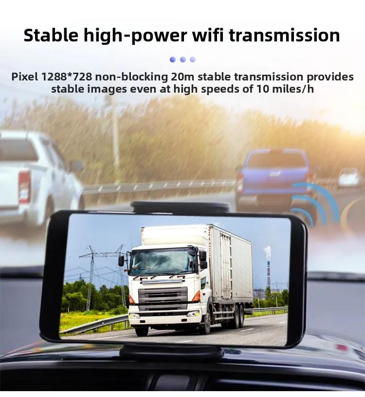Reversing image HD 5G wireless wifi Carcamera CarCamera HD 1080P reversing image camera waterproof and anti-knock.