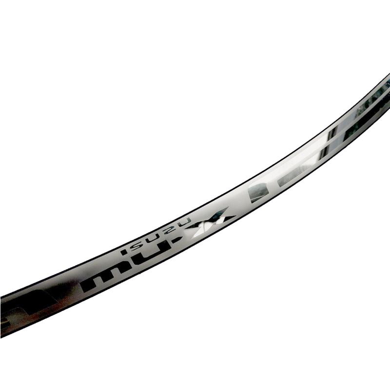 Car For Isuzu MU-X MUX  Stainless Steel Rear Bumper Protector Accessories 2024 Door Sill Scuff Plate Trunk Trim