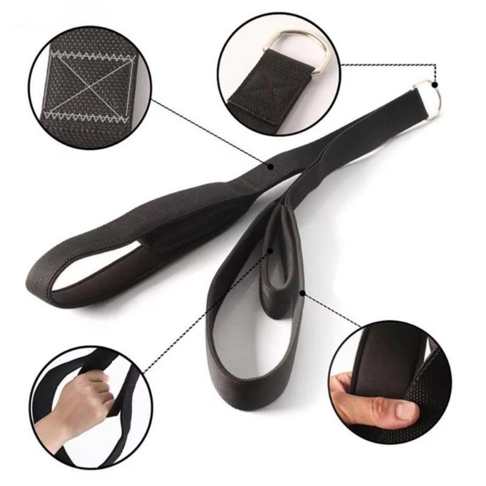 Muscle Training Arm Strength Rope Cable Attachment Pull Down Rope Long Triceps Strap  Gym Workout