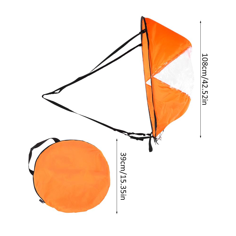 Eco Friendly Ultralight Portable Foldable High Transparency Special Sail for Kayak Canoe Inflatable Boats