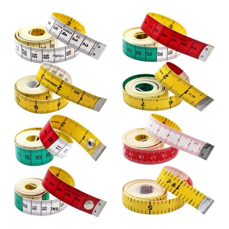 PVC Fiberglass Soft Tape Measure - 1.5m, 2m, 3m Tailor's Measuring Tape