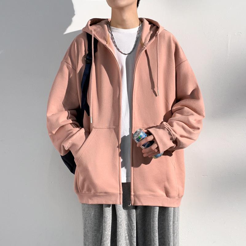 Kapüşonlu Hırka Rahat Sweatshirt Erkek Sonbahar ve Kış Erkek Çift Ceket Genç Giyim
