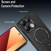 Luxury Shockproof Magnetic Bracket Case For Poco M6 Pro 4G POCO C61 C65 C71 Silicone Bumper With Holder Stand Cover Poco C65 4G
