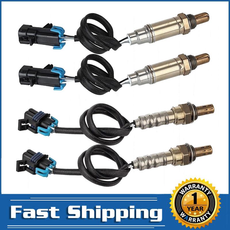 

4pcs O2 Oxygen Sensor for Chevrolet Avalanche Silverado Suburban Tahoe GMC Sierra Yukon 19209815 / 12589321 234-4112 234-4337