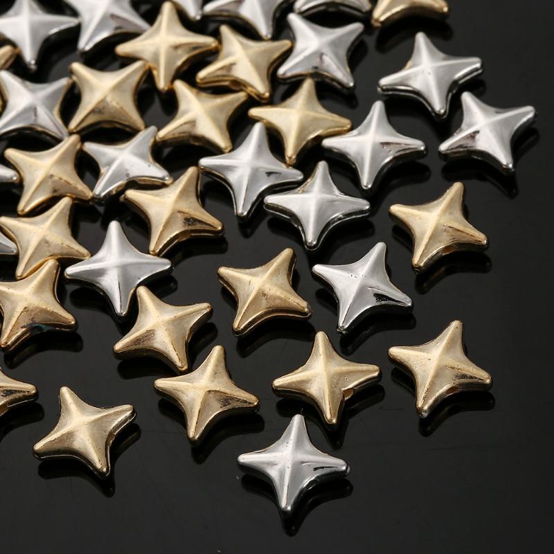 Acrylic Bead DIY Handmade Necklace Bracelet Versatile Pentagram Bead Accessories with Separated Beads