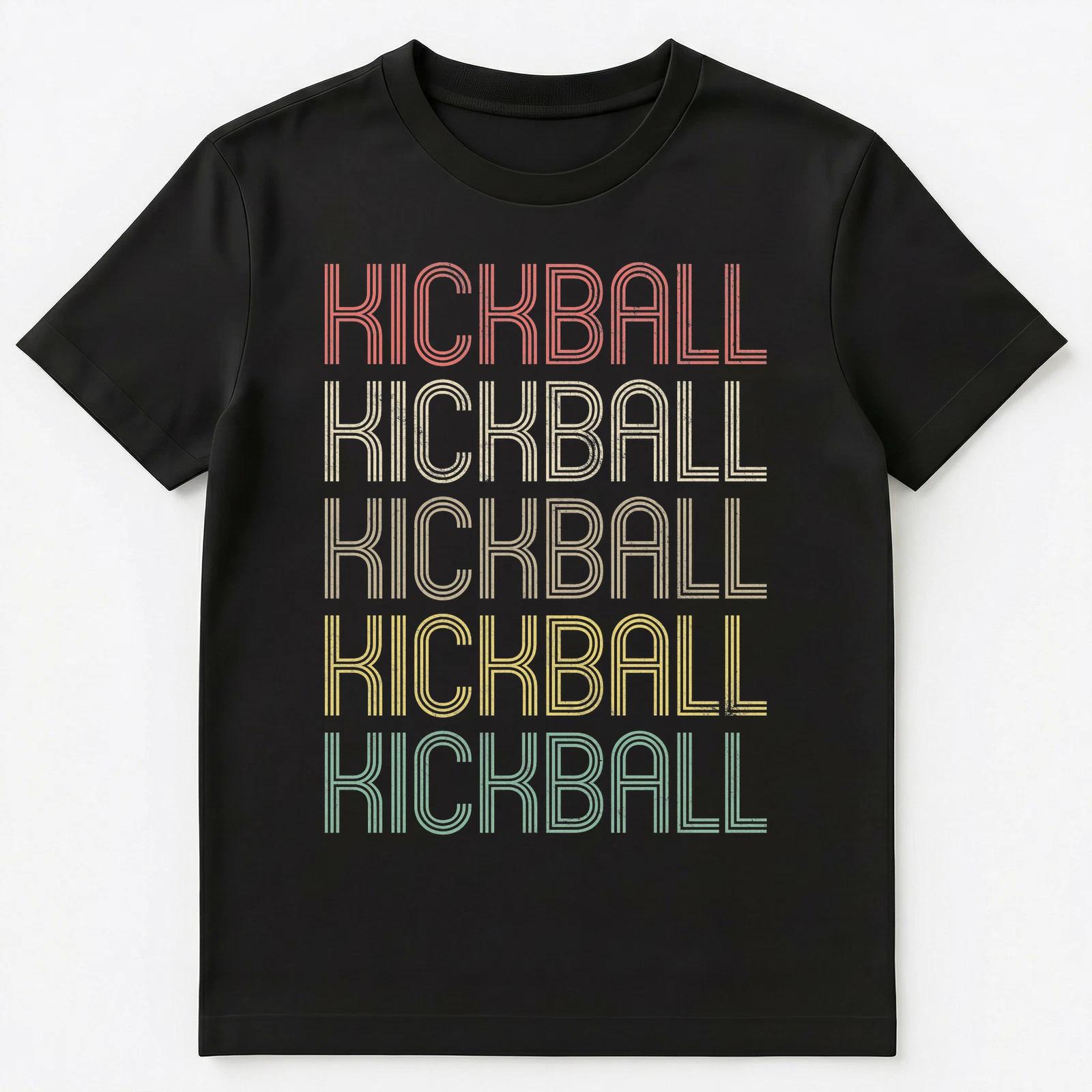 Retro Style Kickball Unisex T-Shirt 2XL
