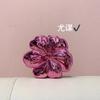 Acrylic Flower Shape Crossbody Bag Small Hard Shell Handbag With Lock Women Daily Wear