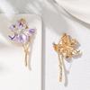 New Alloy Brooch High-end Niche Women's Peony High-end Pin Coat Suit High-end Versatile Brooch