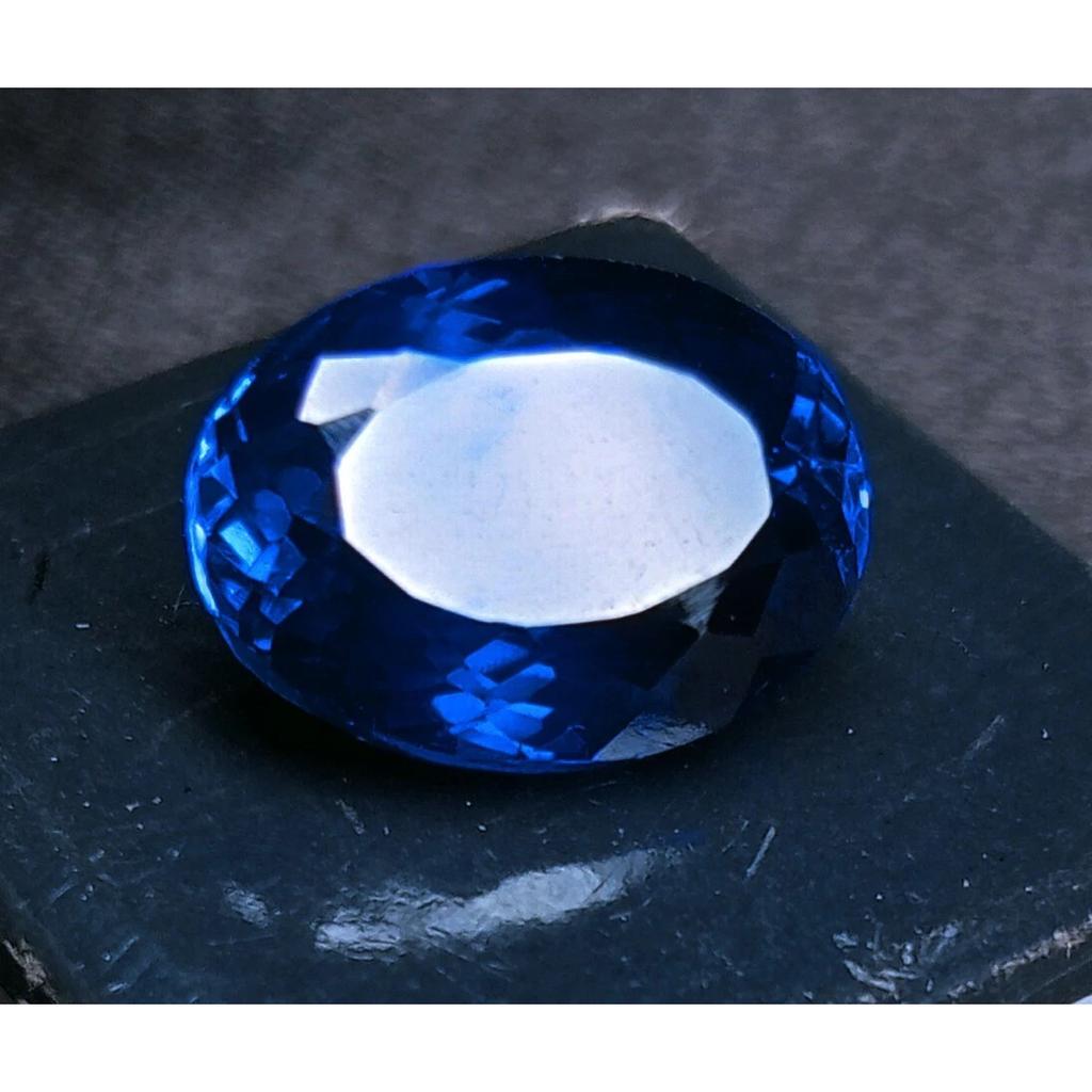 Oval Cut Natural Blue Sapphire 10+ Ct Beautiful Certified Loose Gemstone