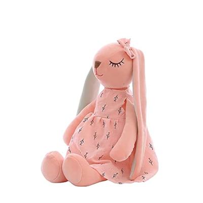 Peluche Coniglio con Orecchie Flosce, 35cm 45cm 55cm Peluche per Bambine, Neonati, Peluche da Abbracciare, Regalo per Natale