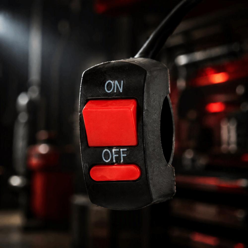 ON/OFF Design Handlebar Mount Switch 2-Wire System 2-Wire ONOFF Switch For Motorcycle