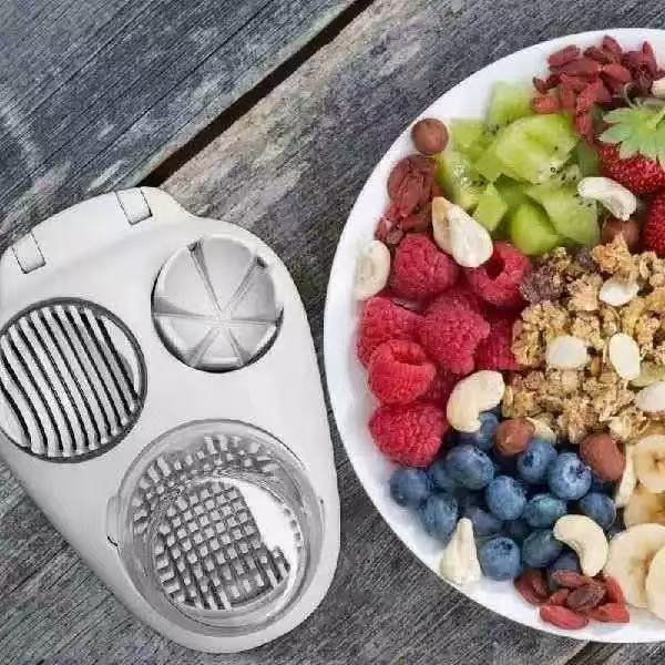 1 in 1 Egg Slicer Cutter Household Kitchen Egg Wedge Cutter Egg Crusher Creative Egg Divider for Home Use Kitchen Tools