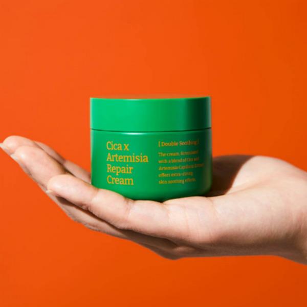 VELY VELY Cica Artemisia Repair Cream 60ml Soothing Moisturizing Cream