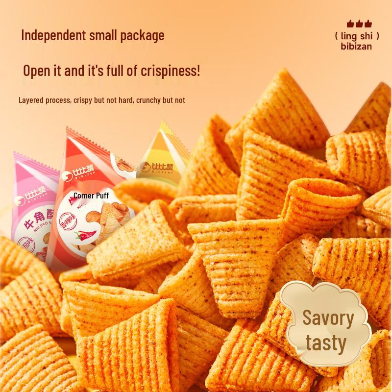 BIBIZAN Mixed Flavor Horn Crisps