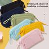 Pencil Bags Capacity Multifunctional Double-Layers Storage Box Solid Color Fabric School Supplies Children Teacher Women Men