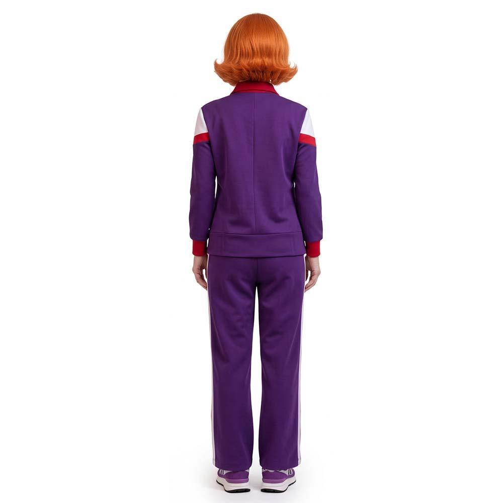 Halloween Cosplay Gladys Kostým 80. 90. léta Retro Tepláková souprava pro ženy
