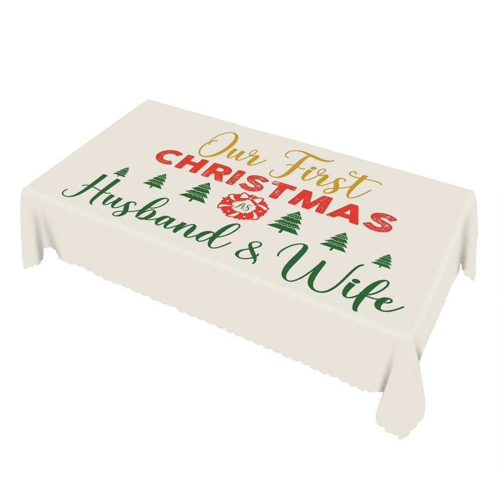 Christmas Tablecloth Rectangular Straight Edge Tablecloth