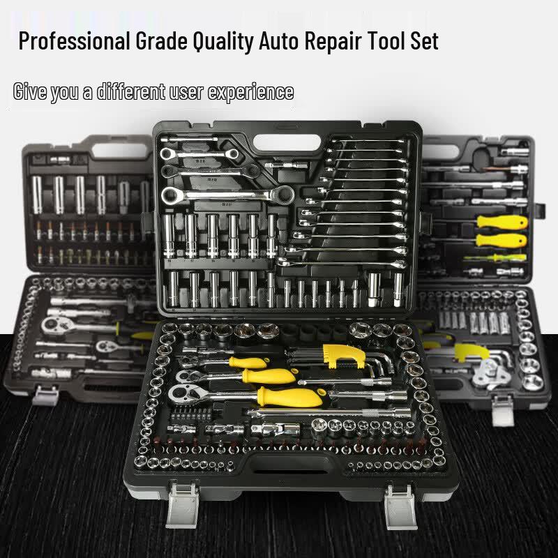 BOSI 82-Piece Metric Automotive Repair Tool Set