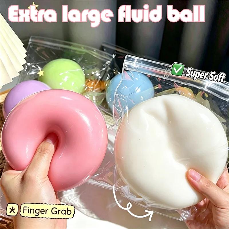 Extra Oversized Daifuku Squishy Stress Ball Fidget Sensory Toy TPR Squeeze Slow Rising Relief Anti-stress For Adults ADHD Autism
