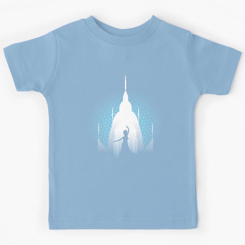 The Cold Never Bothered Me Anyway Kids T-Shirt 150