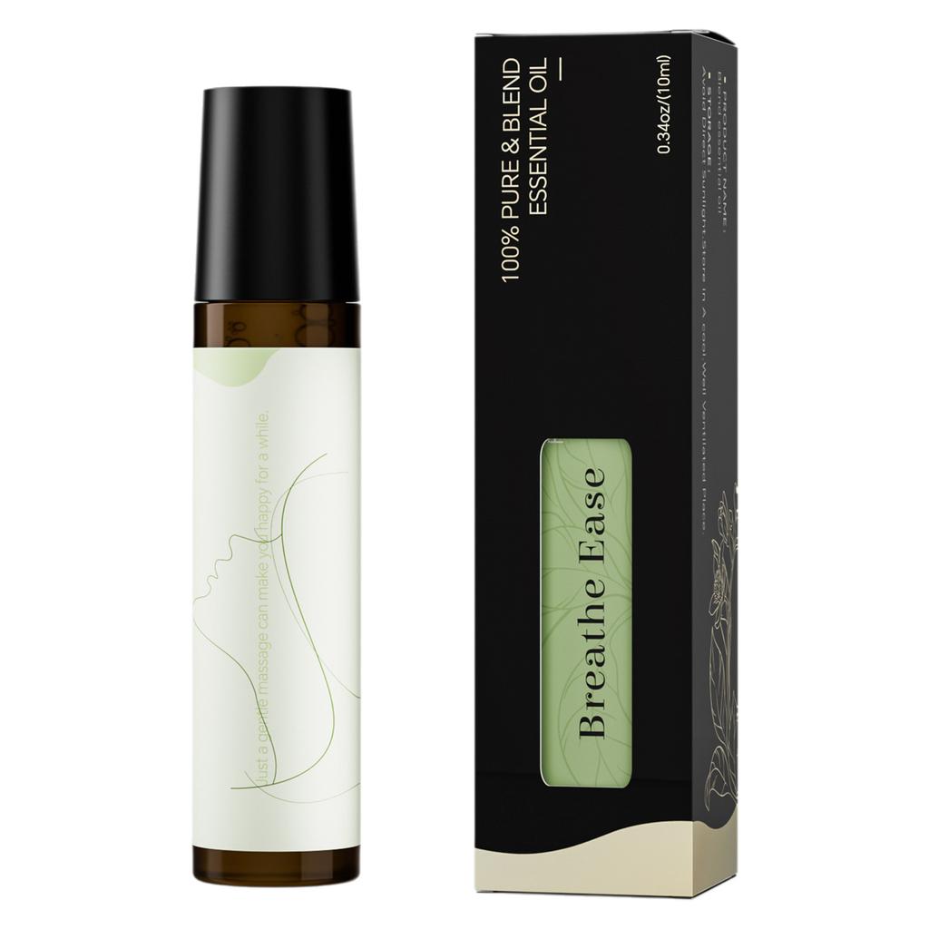 Weihrauch Rizinusöl Ätherische Öl Mischung 10ML Natürliches Pflanzenduftöl zur Entspannung, sanfte Hautpflege und schnelle Absorption