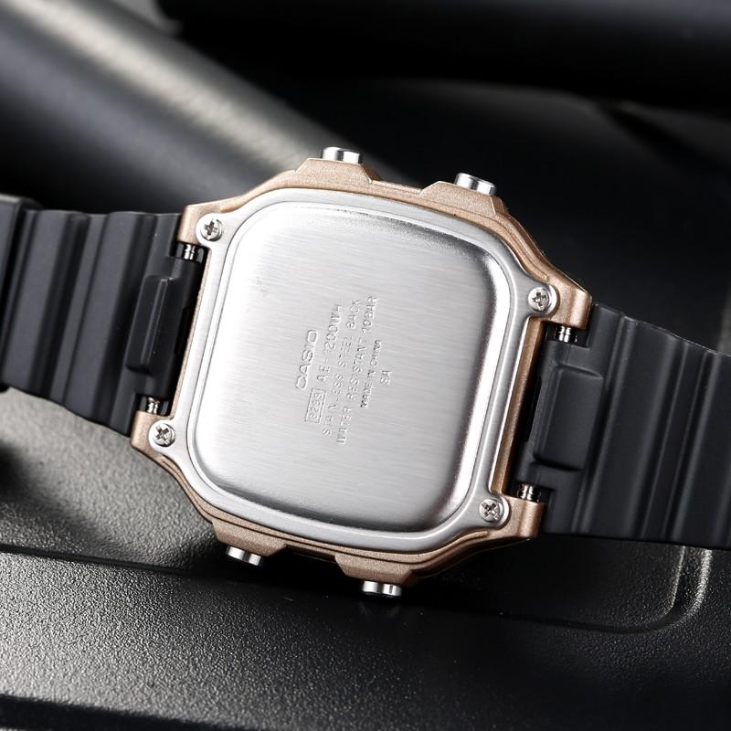 Casio Digital Series Square Retro Fashion Waterproof Shockproof Sports Quartz Watch Resin Strap Men watches Gray AE1200WH-5AV