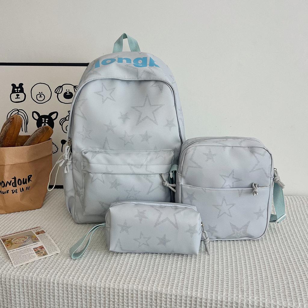 Schoolbag trendy cool schoolbag male high school student fashion Korean version large capacity travel backpack female college student casual computer
