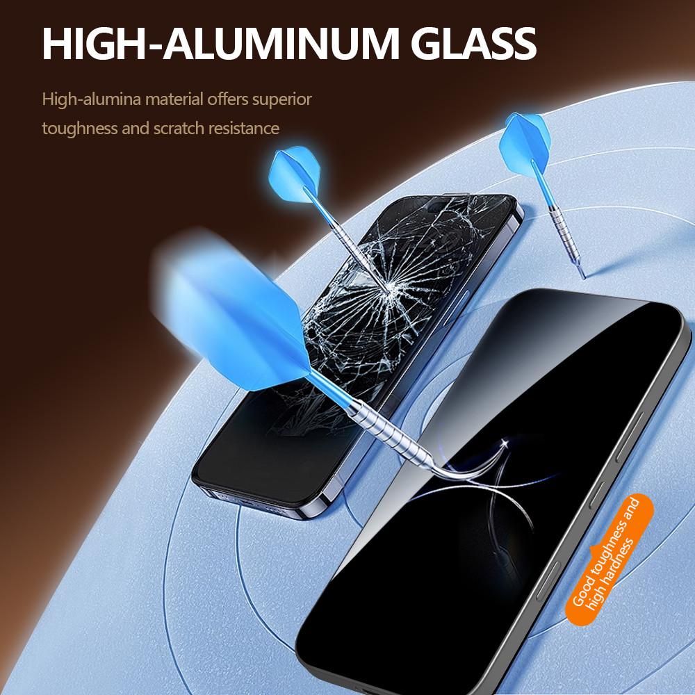 Privacy Tempered Glass For Honor 600 Pro Protector Film Oleophobic Coating Anti-Spy Anti-Dust FM2002
