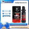 Car Headlight Restoration Liquid Kit - No Sanding Needed, Anti-Yellowing, Crystal Plating & Polishing Solution