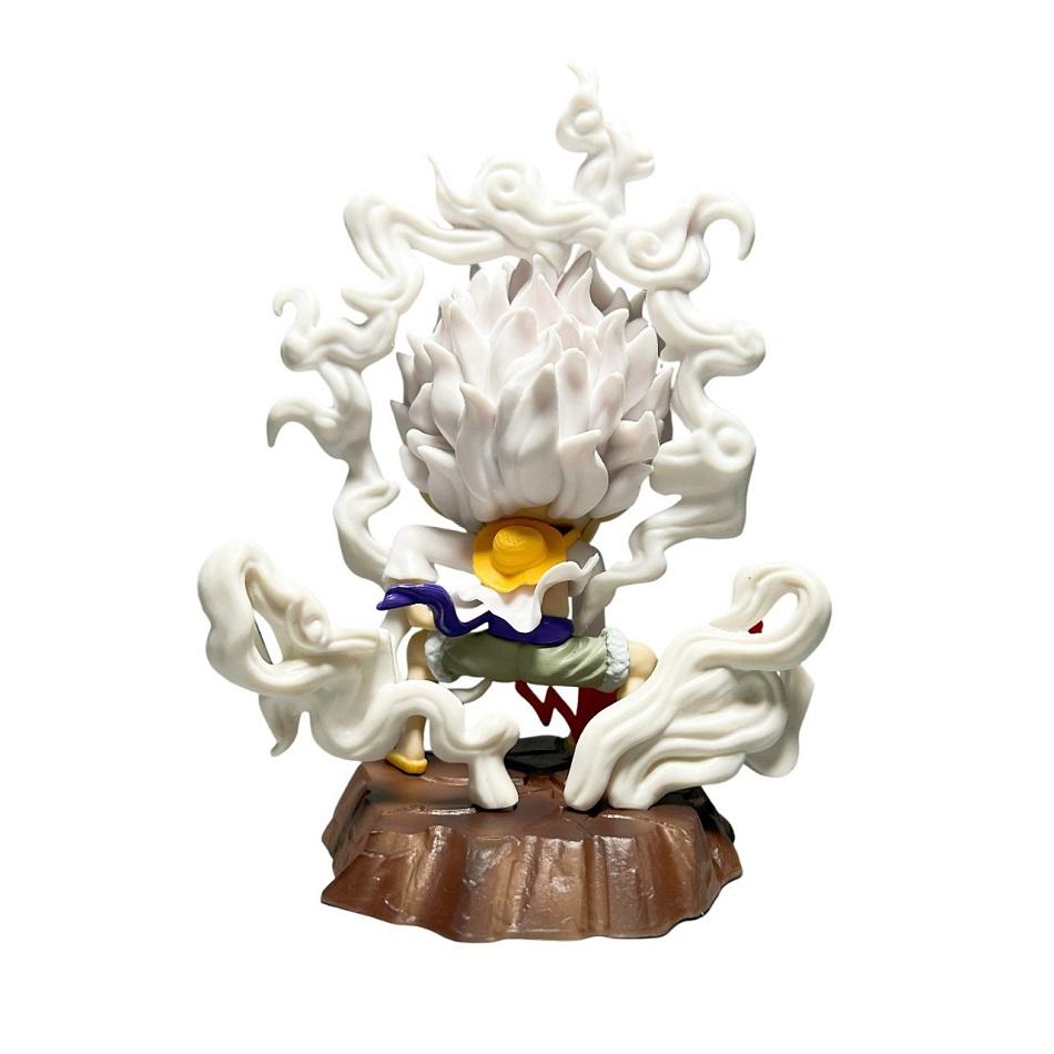 15cm One Piece Anime Figure Five Gear Nica Lightning Monkey D Luffy Action Figure PVC Statue Model Collection Toys Birthday Gift