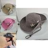 Western Retro Trendy Cowboy Hat For Women Summer Sunshade Sunhat Hiking