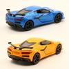 1:36 2025 Chevrolet Corvette Z06 Alloy Sports Car Model Diecast Metal Racing Vehicles Car Model Simulation Collection Kids Gifts