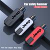 CLU1 Car Safety Alloy Window Breaker Hammer Emergent Escape Tool For Compass Renegade Cherokee Wrangler JK Patriot Liberty