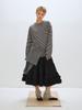 Peullijeupeulojegteu Loose Stripe Long Sleeve, Charcoal