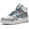 Anta Full Score Fabric Synthetic Leather Plush Comfortable Non-Slip Warm High-Top Skate Shoes Men Skate Shoes White Gray Blue 112448972-4