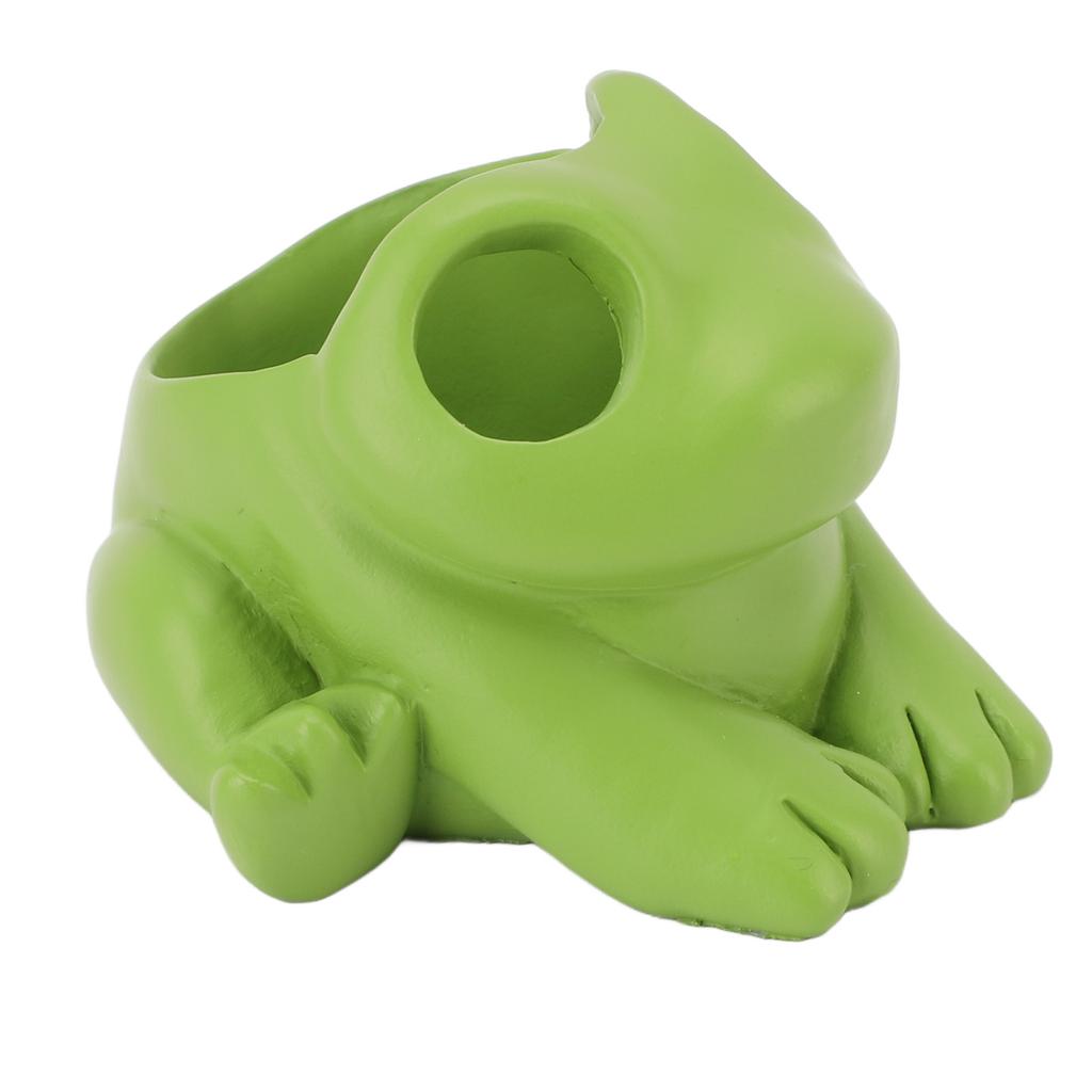 Froschförmiger Kerzenhalter Harz Kreativ Lustig Niedlich Kerzenständer für Wohnzimmer Schreibtisch Dekoration