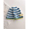 Y2K Korean-Japanese Hand Bucket Crochet Bucket Hats For Women Spring Autumn Winter Sun Cap Female Bow Designer Bob Basin Gorro