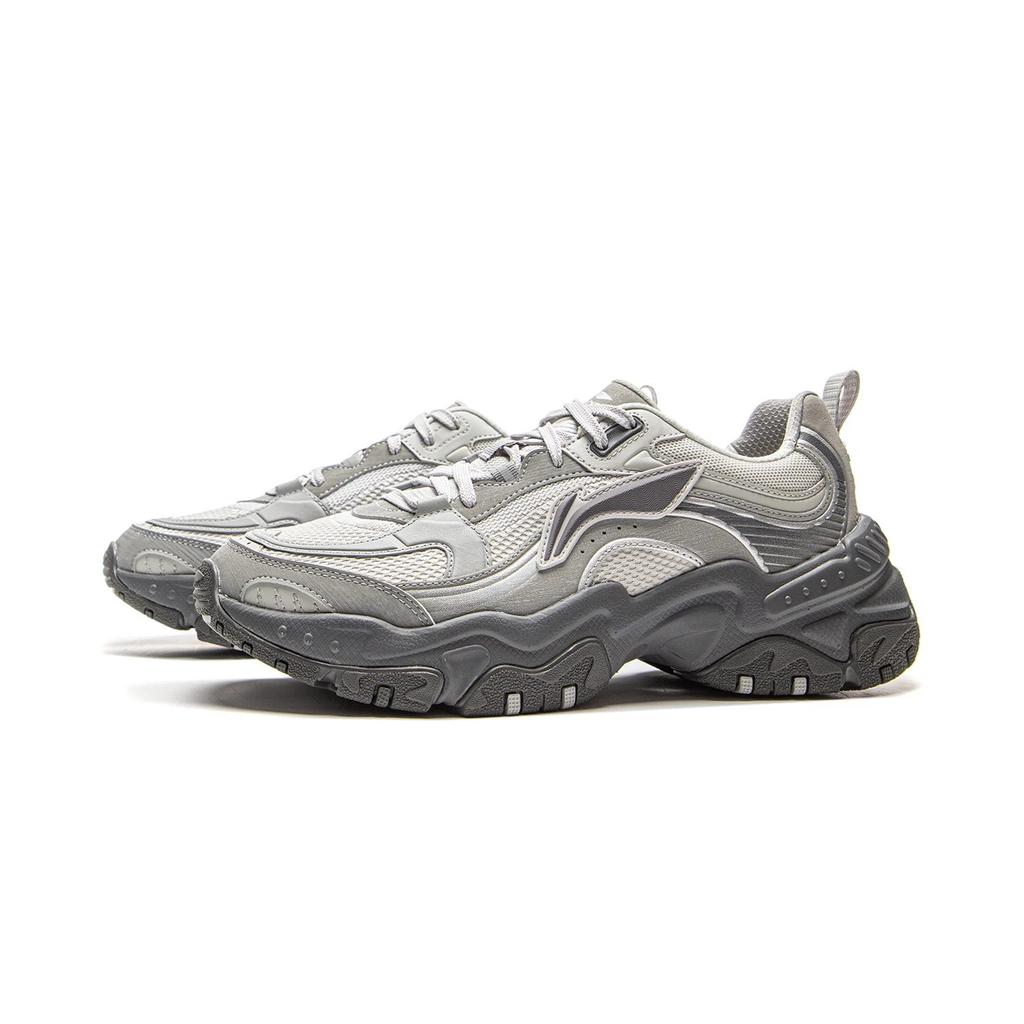 Li Ning Brown Sugar Low top Casual Shoes Men's White Gray AGCV127-4