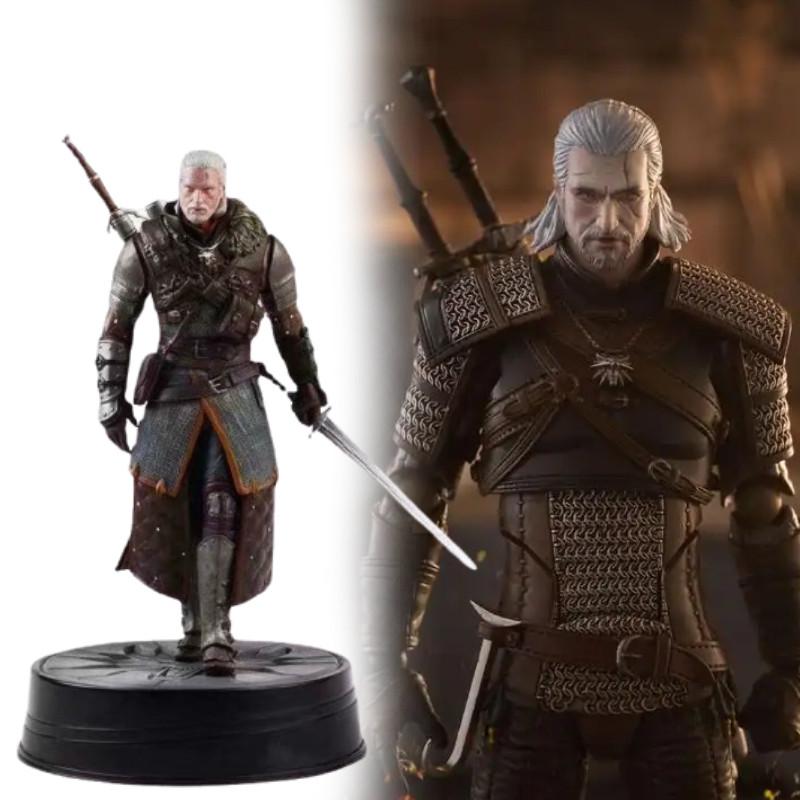 Hunt 3 Wild Geralt Action Figure Model Toy Plastic Doll Decoration