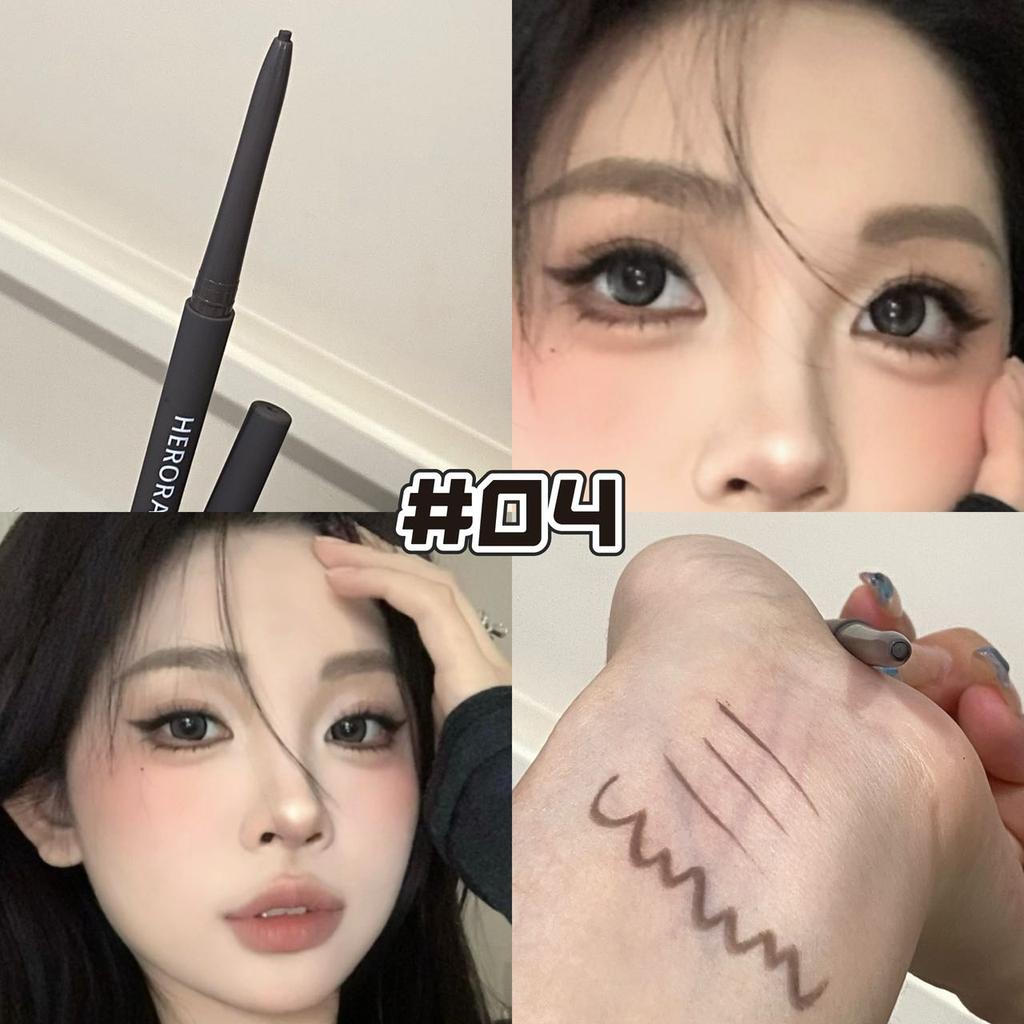 Ultra-fine Gel Eyeliner Pencil Black Brown Under Eye Liner Pen Waterproof Matte Aegyosal Lying Silkworm Quick Drying Eye Makeup